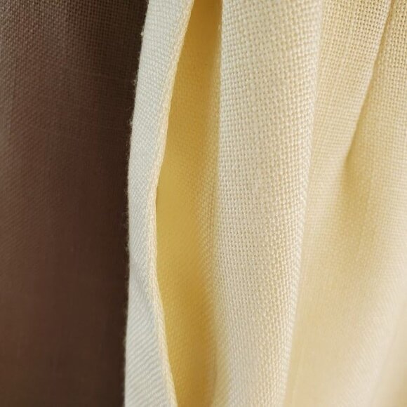 Vintage 80s Jacobson’s Skirt Suit Set Size M Taupe Cream Minimalist Power Suit - Picture 10 of 12